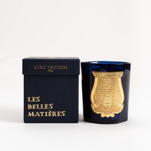 Cire Trudon Blue and Gold Candle